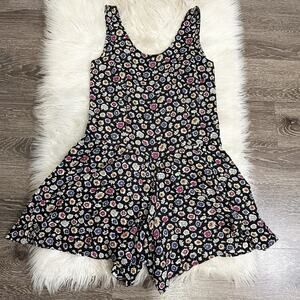 Vintage Y2K‎ The Limited Womens Romper Size XS 90s Floral Scoop Neck Sleeveless